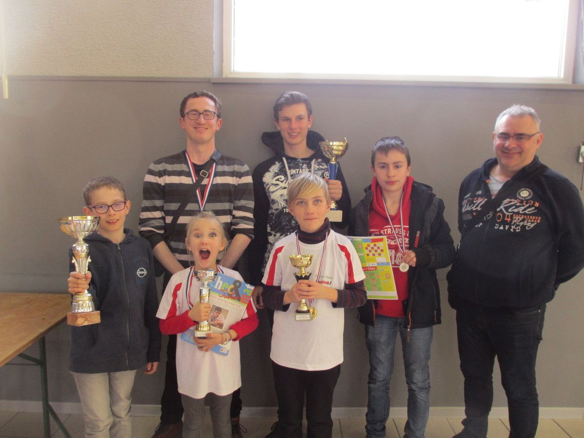 3 titres de champions à Bischwiller !