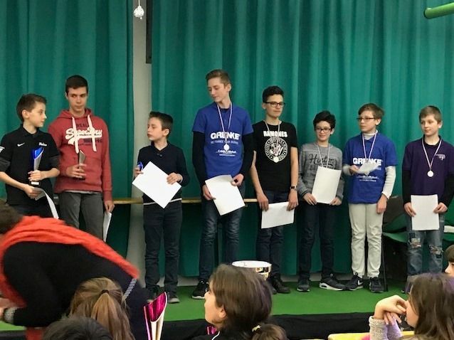 C'était du 26 février au 1er mars, championnat d'Alsace des pupilles, benjamins et minimes