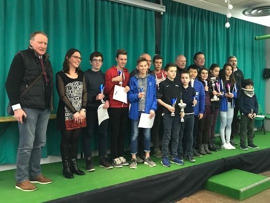 C'était du 26 février au 1er mars, championnat d'Alsace des pupilles, benjamins et minimes
