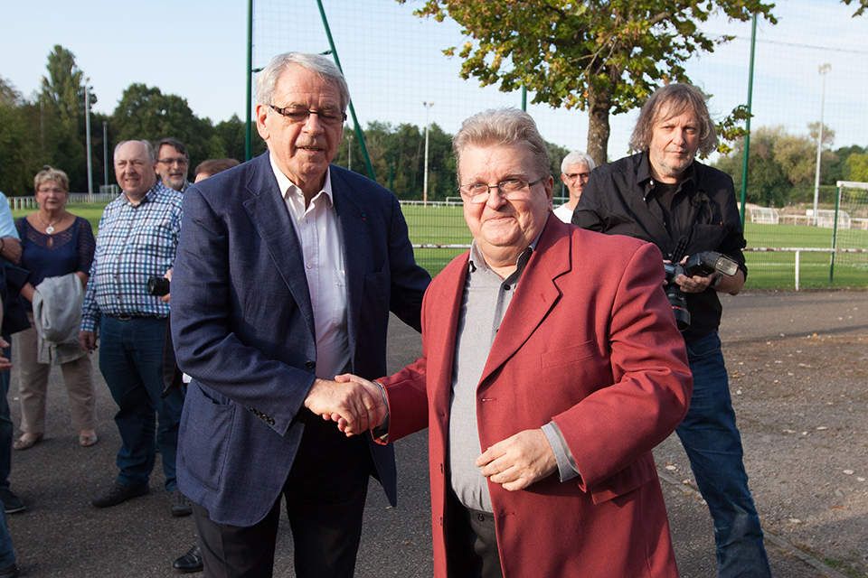 C'était le 23 septembre, inauguration des locaux de l'Orangerie
