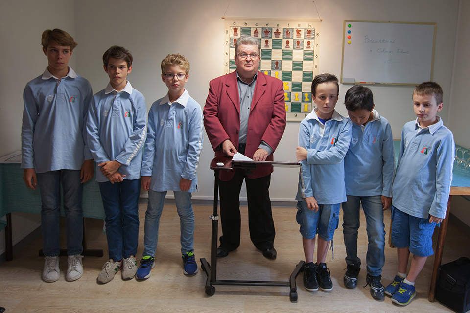 C'était le 23 septembre, inauguration des locaux de l'Orangerie