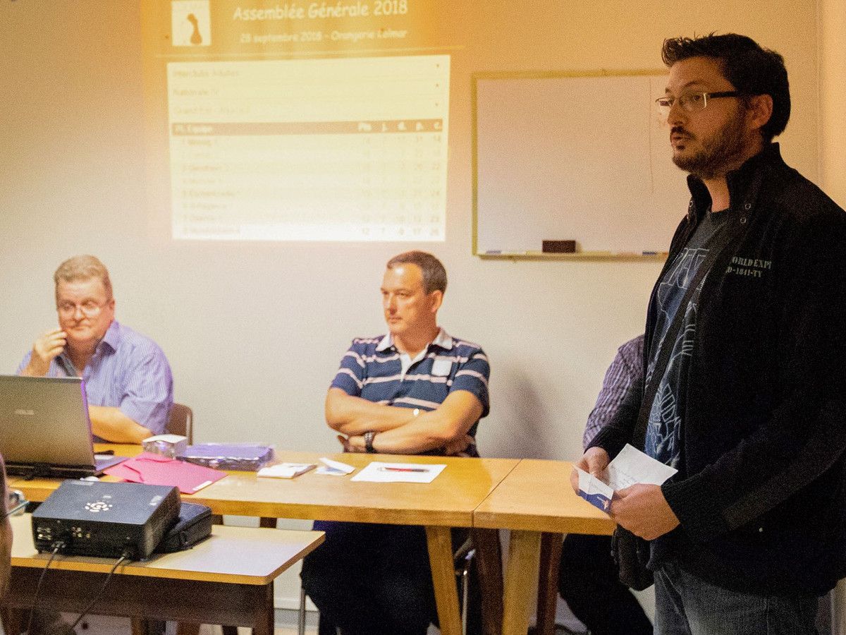 C'était le 28 septembre,  Assemblée générale de Colmar Échecs