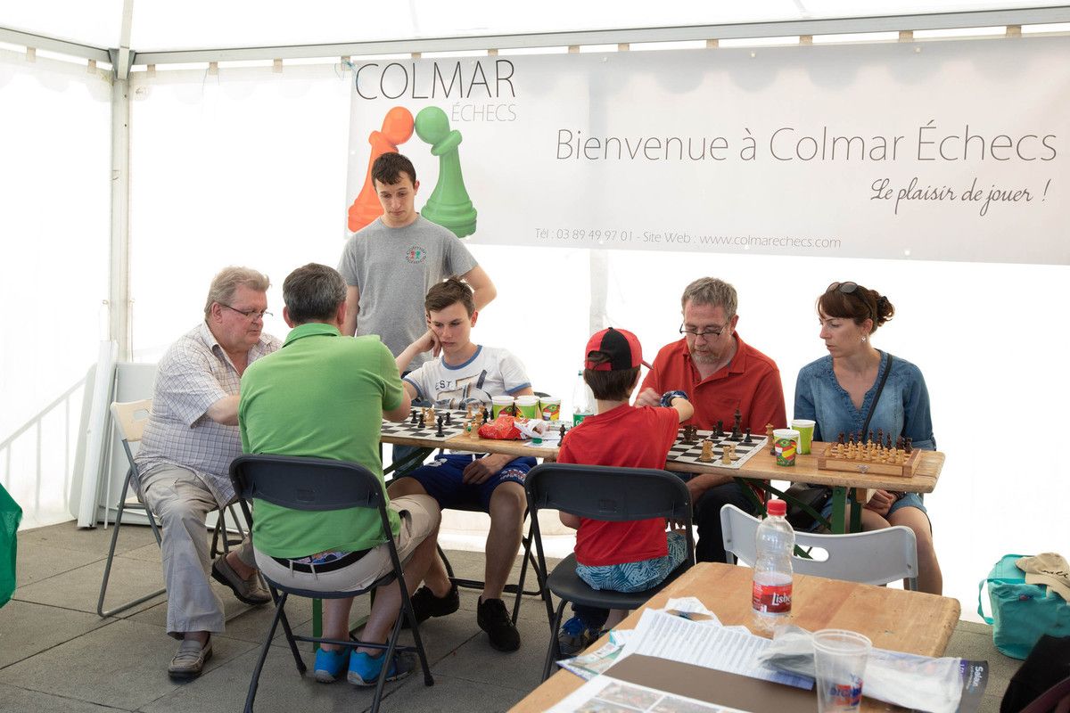 C'était le samedi 2 juin, fête du bénévolat à Colmar