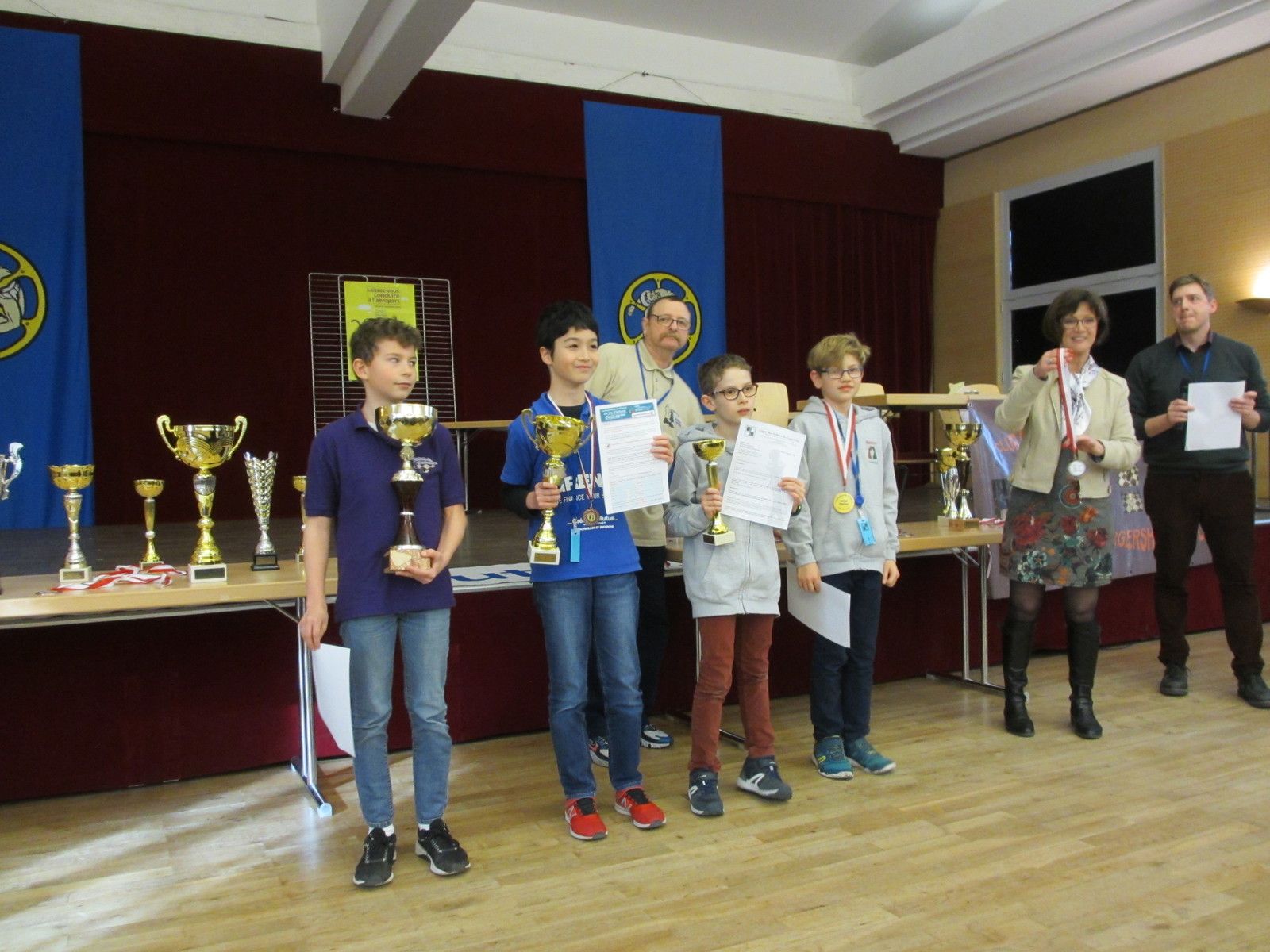Championnat d'Alsace , 5 qualifiés...