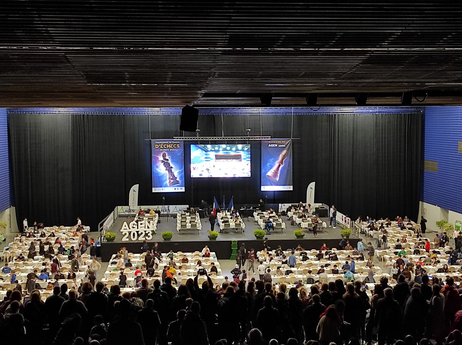 Championnat de France Jeunes Agen 2023 , jour 1.