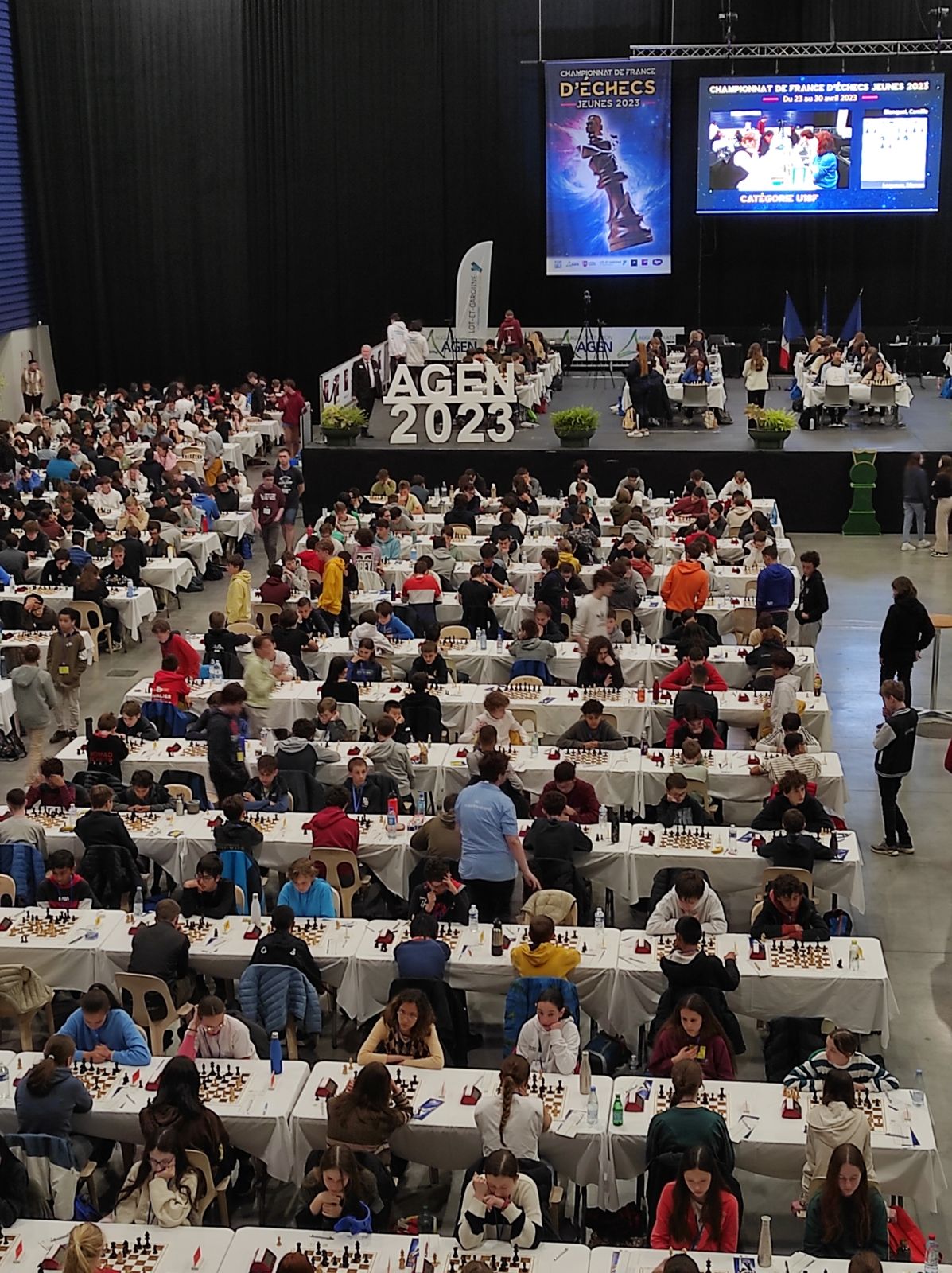 Championnat de France Jeunes Agen 2023 , jour 2.