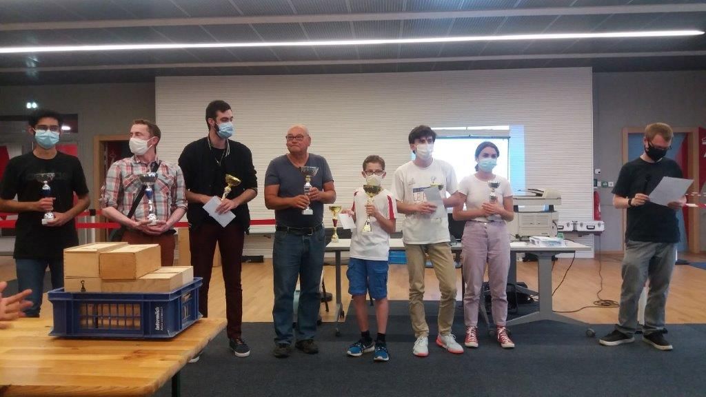 Deux titres de champions au tournoi de Mulhouse !