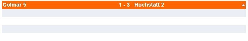 Dimanche 17 mars, interclubs.