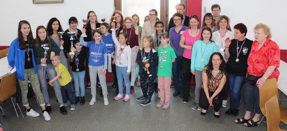 Les participantes au rapide féminin d'Alsace, à Sélestat