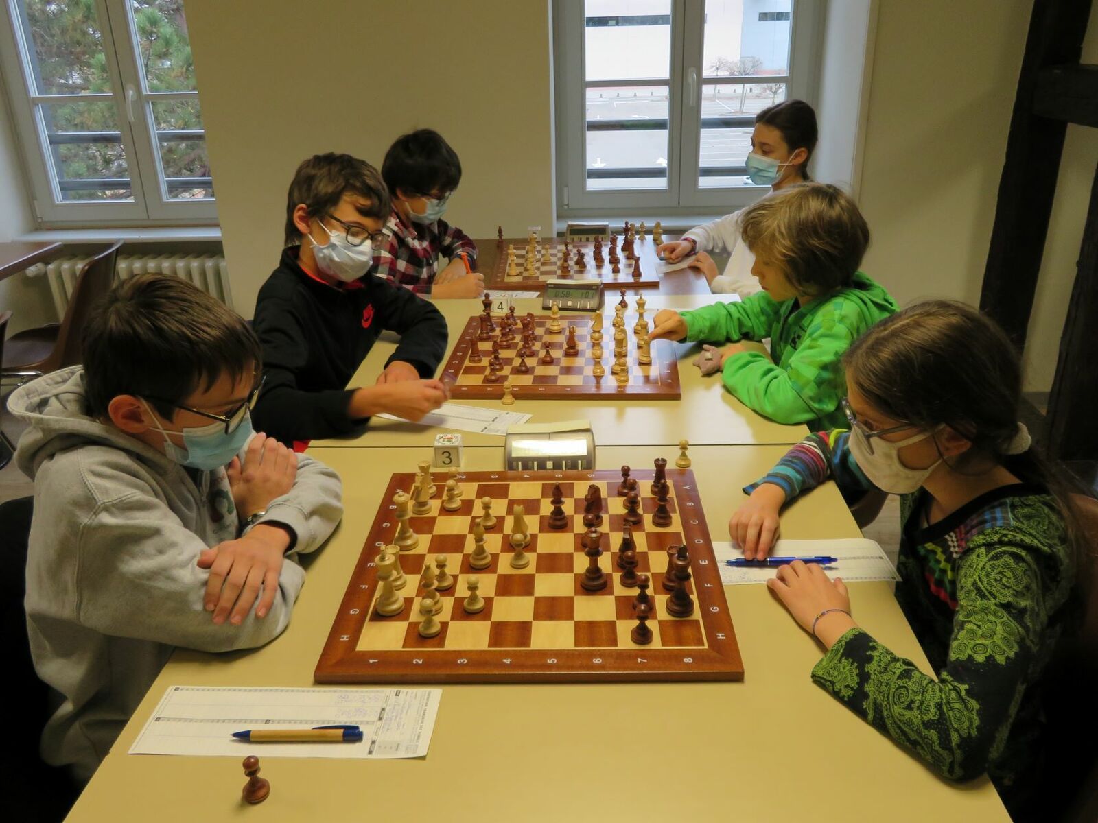 L'équipe de Colmar jeunes en nationale 2.