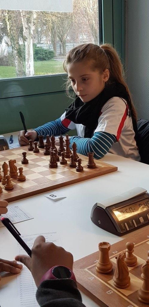 L'équipe de jeunes à Lille pour la Nationale 1.