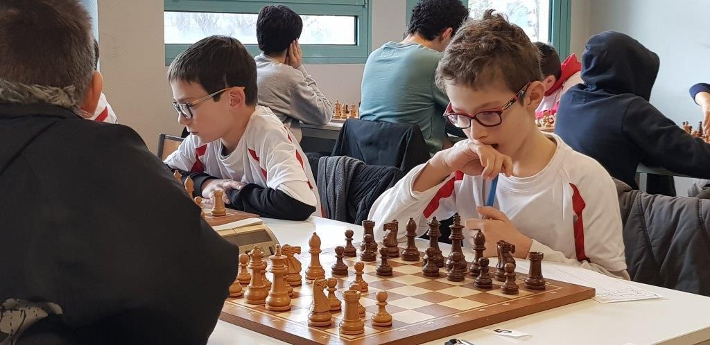 L'équipe de jeunes à Lille pour la Nationale 1.