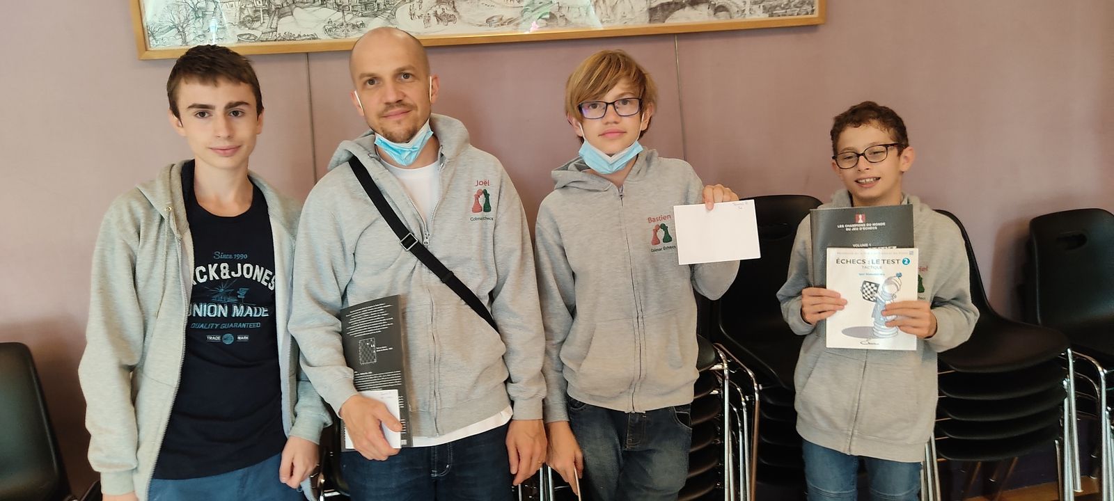 Les colmariens en tournée d'été.
