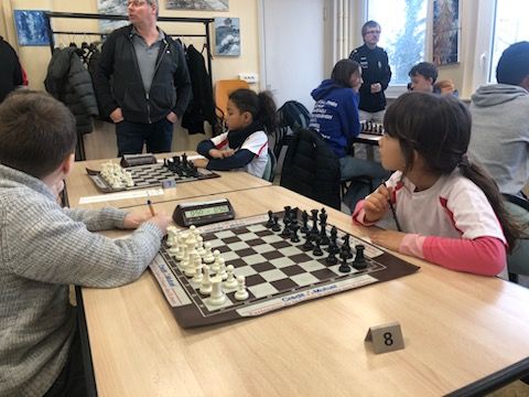 Les jeunes de Colmar Echecs à Altkirch