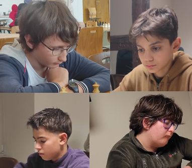 L'équipe 2  : Ariel, Yekta, Alban et Jules
