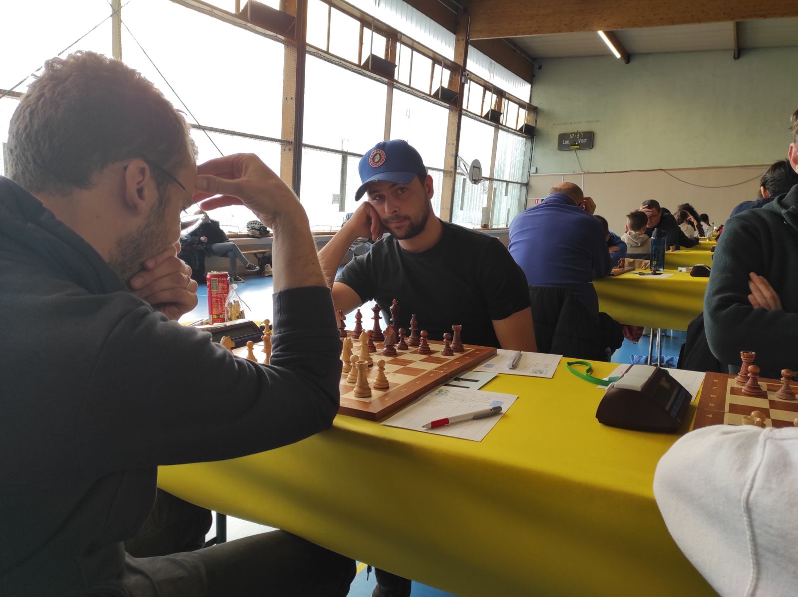 Antonin, Cédric et Geoffrey
