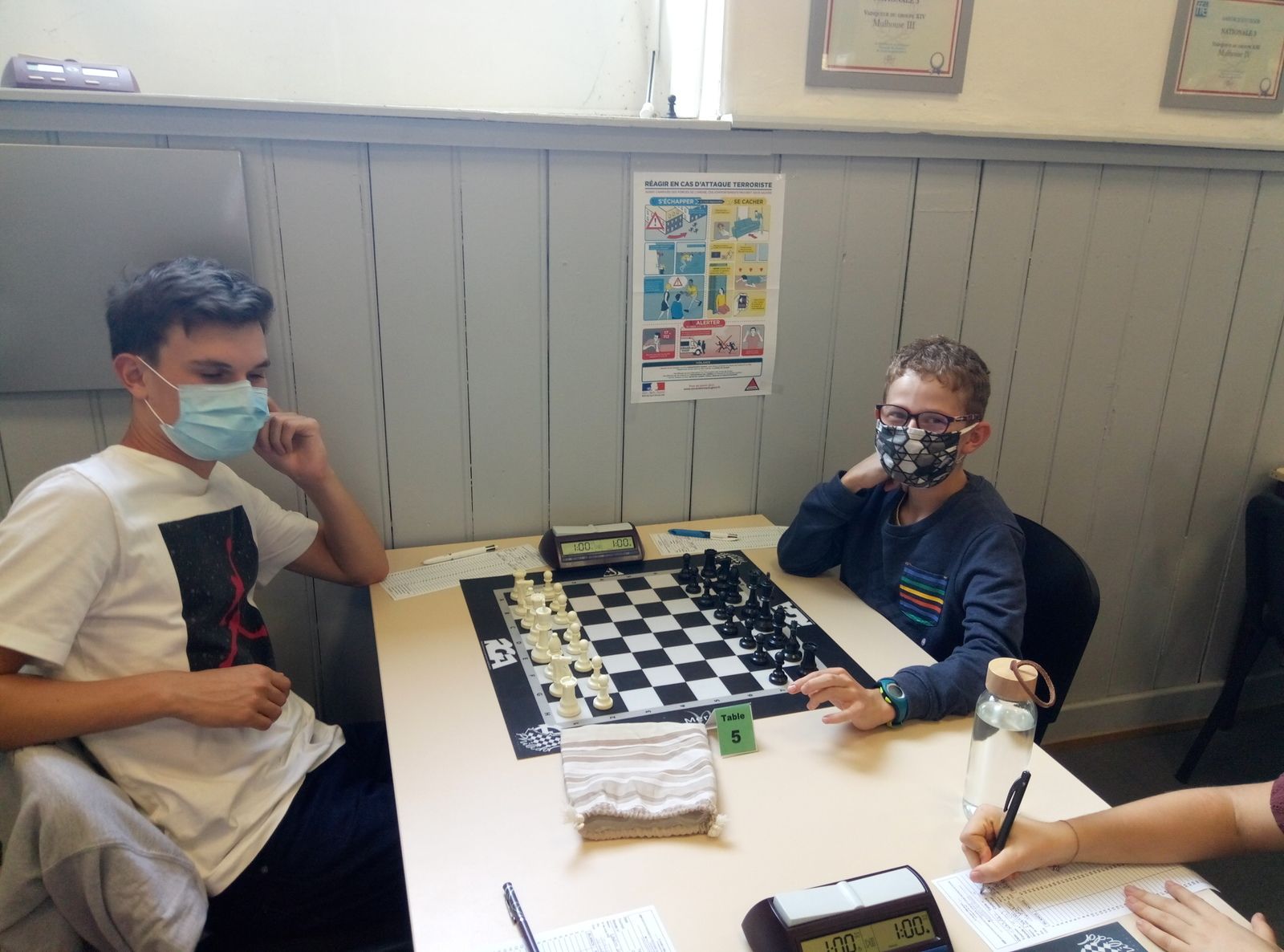 Tournoi de rentrée à Mulhouse , victoire de Tanguy dans l'open A !
