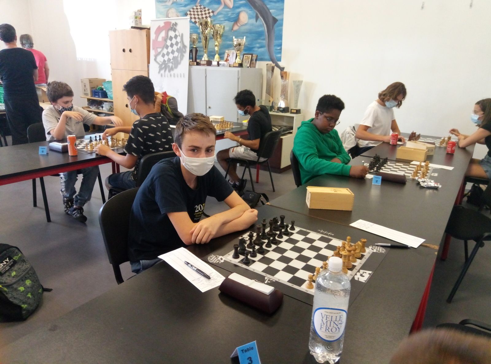 Tournoi de rentrée à Mulhouse , victoire de Tanguy dans l'open A !