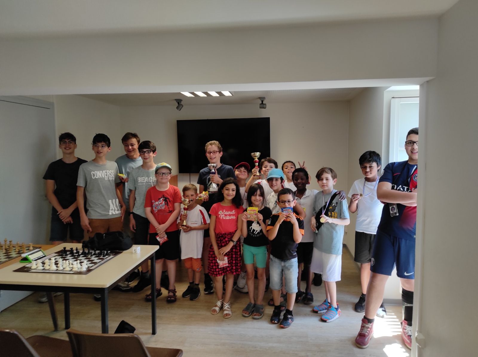 Tournoi jeune de fin d'année à Colmar Echecs.